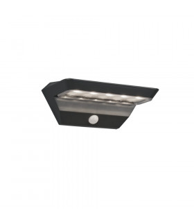 Mendoza Modern Outdoor Down Wall Lamp Anthracite 3000K IP44 with PIR-1