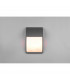 Mersey Modern 2 Light Outdoor Flush Wall Lamp Anthracite IP44 with Dusk sensor-4