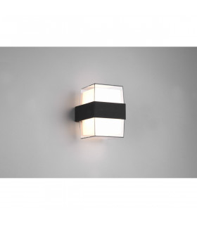 Molina Modern 2 Light Outdoor Square Up Down Wall Lamp Anthracite 3000K IP54-2