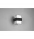Molina Modern 2 Light Outdoor Square Up Down Wall Lamp Anthracite 3000K IP54-3