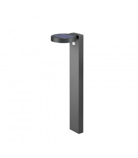 Posadas Modern Outdoor Bollard Anthracite 3000K IP44 with PIR-1