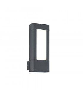 Rhine Modern 2 Light Outdoor Modern Wall Lamp Anthracite 3000K IP54-1