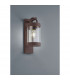 Sambesi Modern Outdoor Wall Lantern Rusty IP44 with Dusk sensor-2