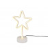 Star Fun Table Lamp White USB Connection-3