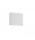 Thames Ii Modern 11cm 2 Light Outdoor Up Down Wall Lamp White Matt 3000K IP54-1