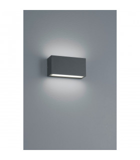 Trent Modern Outdoor Up Down Wall Lamp Anthracite 3000K IP65-2