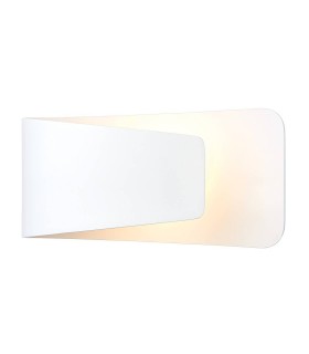 1 Light Indoor Wall Light Matt White Paint - 1