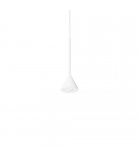 Archimede Integrated LED Cone Pendant Ceiling Light White 250Lm 3000K