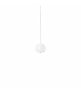 Archimede Integrated LED Globe Pendant Ceiling Light White 250Lm 3000K-1