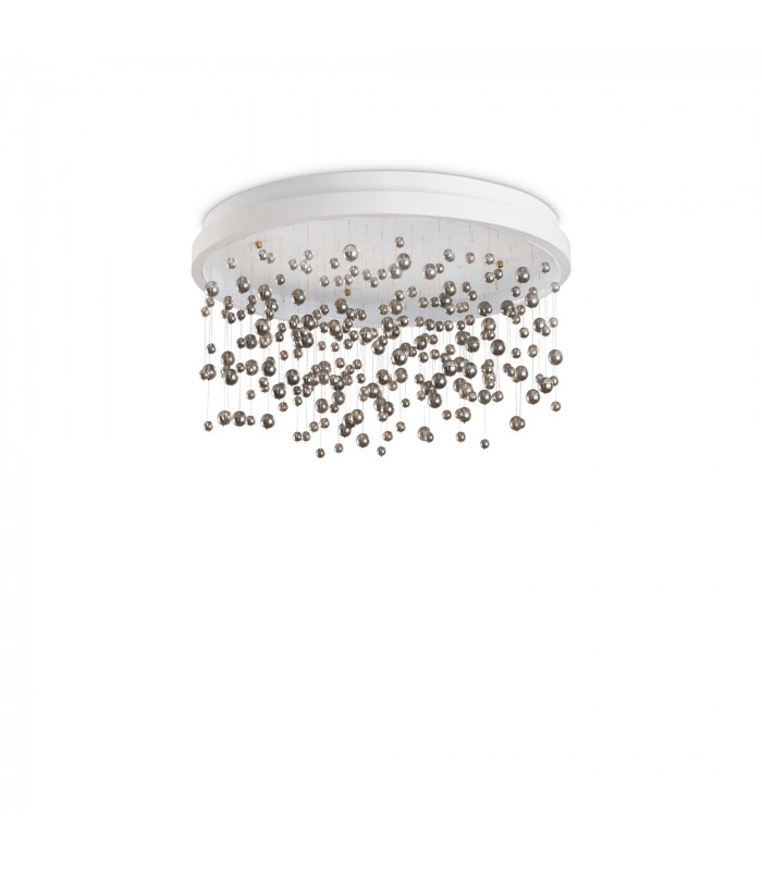 Armony Semi Flush Ceiling Light White 5650Lm 3000K