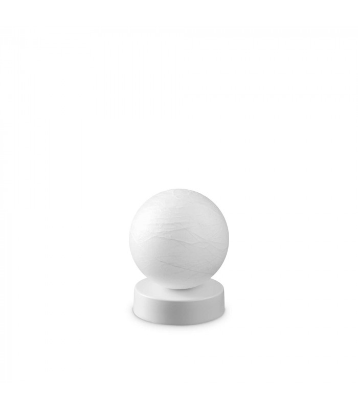 Carta Globe Table Lamp White 10cm
