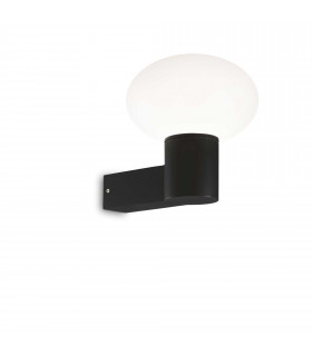Clio Bathroom Wall Lamp Black IP44 (Shade Sold Separately)