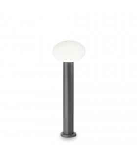 Clio Outdoor Bollard Anthracite Grey IP44 (Shade Sold Separately)