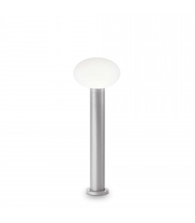 Clio Outdoor Bollard Grey IP44 (Shade Sold Separately)