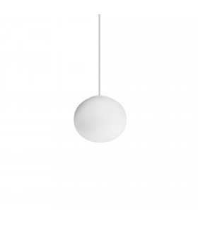 Cotton Globe Pendant Ceiling Light White 13cm