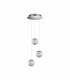 Diamond 5 Light Cluster Pendant Ceiling Light 1750Lm 3000K