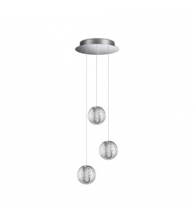 Diamond 5 Light Cluster Pendant Ceiling Light 1750Lm 3000K