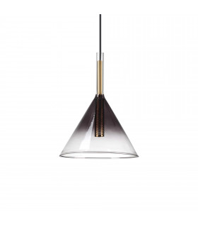 Empire Dome Cone Pendant Ceiling Light Black-1