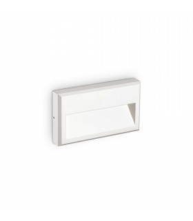 Febe Integrated LED Outdoor Flush Wall Lamp White 630Lm 4000K IP65