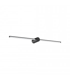 Filo 2 Light Integrated LED Bathroom Over Mirror Light Black 1450Lm 3000K IP44