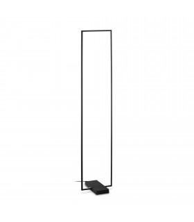 Frame LED Integrated Floor Lamp Black 3000Lm 3000K-1