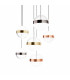 Galaxy 6 Light Integrated LED Cluster Pendant Ceiling Light 5750Lm 3000K-3
