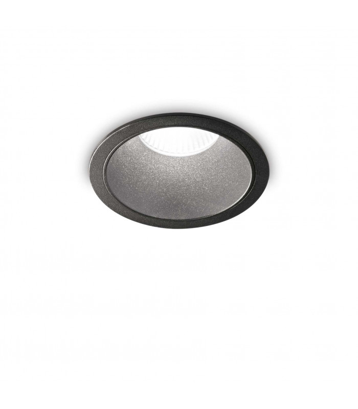Game Integrated LED Round Recessed Downlight Black 1100Lm 3000K
