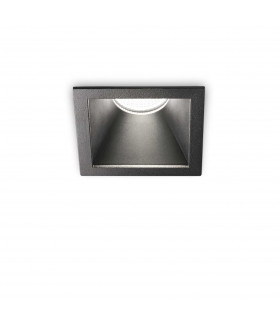 Game Integrated LED Square Recessed Downlight Black 1100Lm 3000K