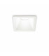 Game Integrated LED Square Recessed Downlight White 1100Lm 3000K