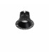 Game Integrated LED Trimless Round Recessed Downlight Black 1100Lm 3000K