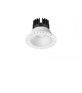 Game Integrated LED Trimless Round Recessed Downlight White 1100Lm 3000K