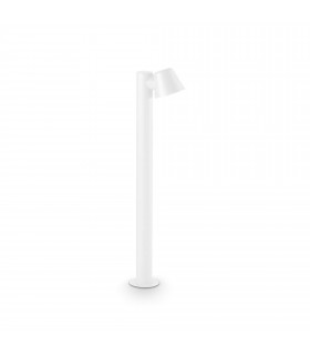 Gas Outdoor Bollard White IP43