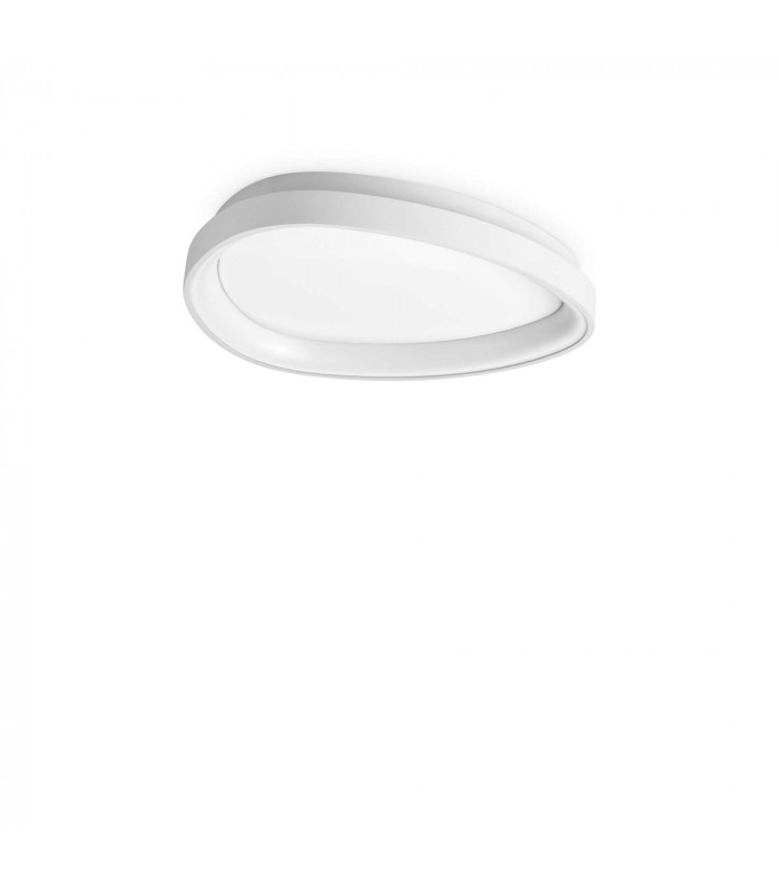 Gemini 42cm ON-OFF Integrated LED Semi Flush Light White 3000Lm 3000K