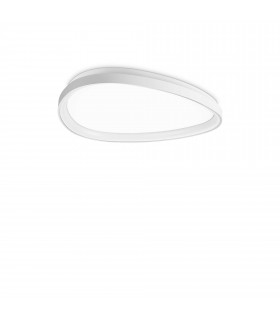 Gemini 61cm DALI Integrated LED Semi Flush Light White 3650Lm 3000K