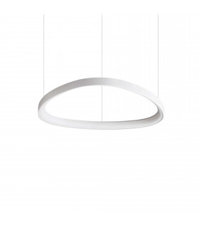 Gemini 61cm DALI Integrated LED Pendant Ceiling Light White 6600Lm 3000K