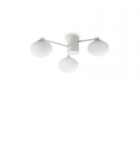 Hermes 3 Light 60cm Globe Ceiling Light White