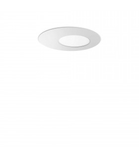 Iride Integrated LED Decorative Flush Ceiling Light White 1450Lm 3000K
