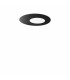Iride Integrated LED Decorative Flush Ceiling Light Black 1450Lm 3000K