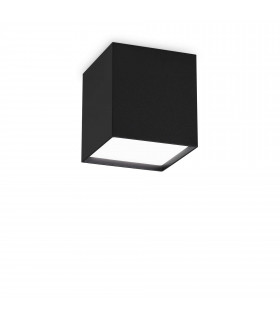 Kubiko Integrated LED Surface Mounted Downlight Black 1100Lm 3000K-1