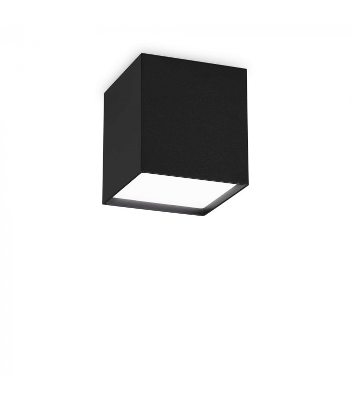 Kubiko Integrated LED Surface Mounted Downlight Black 1100Lm 3000K-1