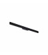 Linea Outdoor Flush Wall Lamp Black 1950Lm 3000K IP54