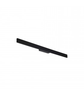 Linea Outdoor Flush Wall Lamp Black 1950Lm 3000K IP54
