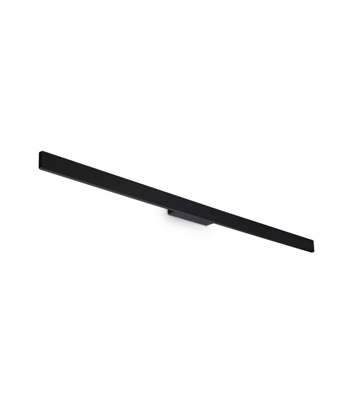 Linea Outdoor Flush Wall Lamp Black 2600Lm 3000K IP54