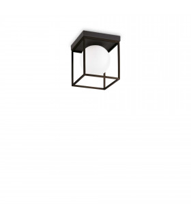 Lingotto Globe Ceiling Light Black