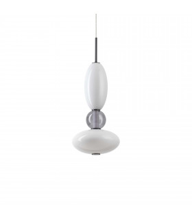 Lumiere Integrated LED Slim Pendant Ceiling Light Black 3050Lm 3000K-1