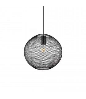 Net Wire Frame 29cm Pendant Ceiling Light Black