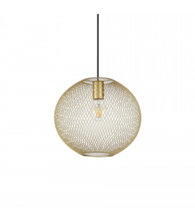 Net Wire Frame 29cm Pendant Ceiling Light Gold