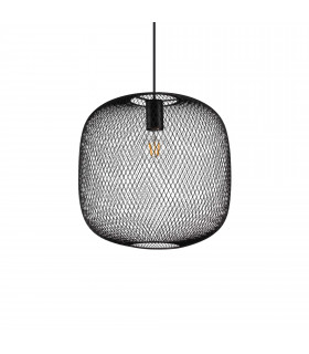 Net Wire Frame 34cm Pendant Ceiling Light Black