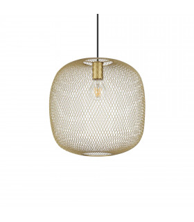 Net Wire Frame 34cm Pendant Ceiling Light Gold