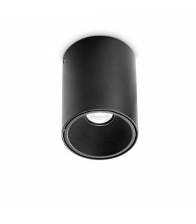Nitro Integrated LED Round Surface Mounted Downlight Matte Black 2350Lm 3000K